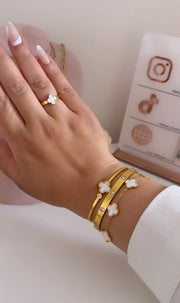 White Clover Bracelet